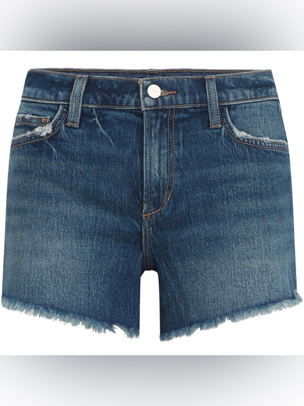 Joe’s Jean Shorts Classic Raw-Hem Denim Shorts Blue MSRP $179 Sz 28 - Picture 3 of 5